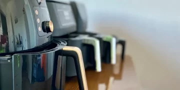 Testte sıcak hava fritözleri Sıcak hava ile çıtır patates kızartması?