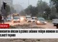Samsun’un Giresun ilçesinde sağanak yağışın ardından sel felaketi yaşandı